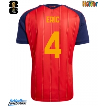 Spania Eric Garcia #4 Hjemmedrakt VM 2026 Kortermet
